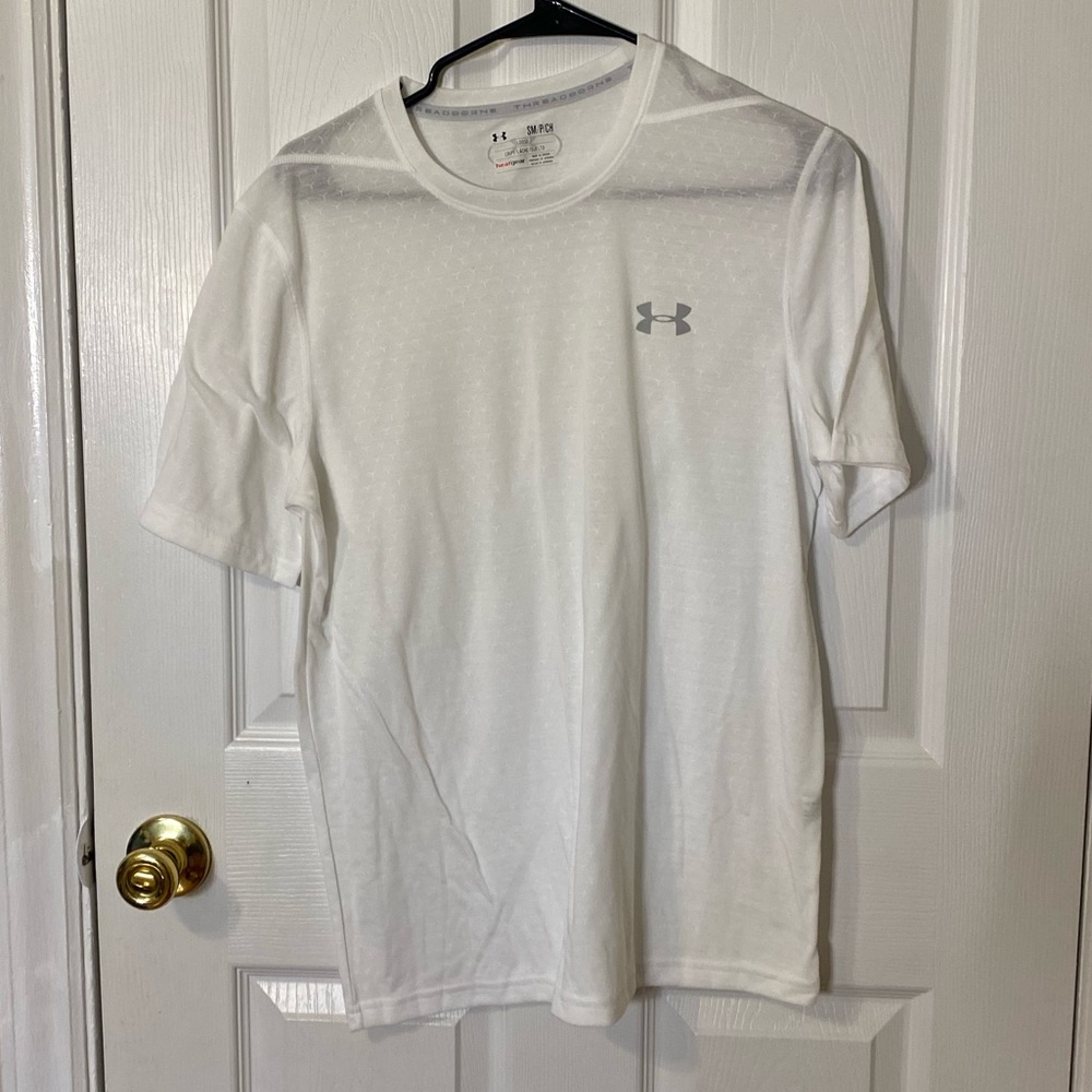 Under Armour Heat Gear Short Sleeve Patterned Tee- Men’s Small